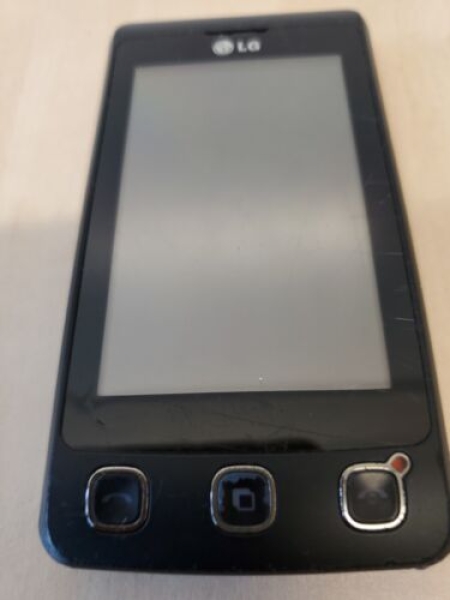 LG Cookie KP500 – Schwarz (entsperrt) Smartphone verpackt