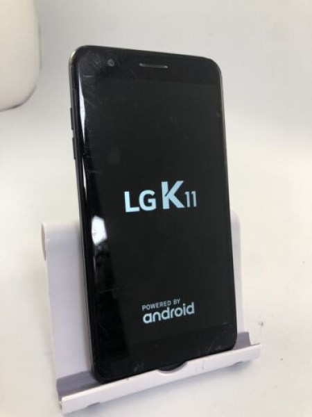 LG K11 schwarz 32GB entsperrt Android Touchscreen Smartphone Riss