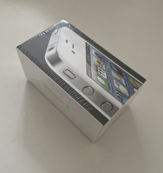 Versiegelt Neu Alt Lager Apple iPhone 4 8gb 4th Generation Weiß (UK Modell) selten