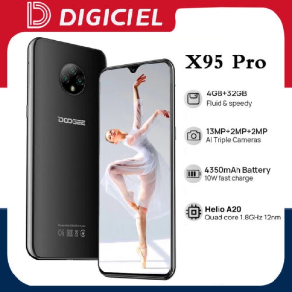 4G Smartphone ohne Vertrag DOOGEE X95/X95 PRO 16GB/32GB Android 10 Handy 4350mAh