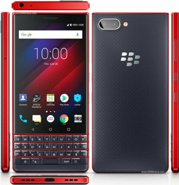 BlackBerry KEY2 LE – 64GB – Atomic Red (Unlocked) (Dual SIM) BBE100-5 Smartphone