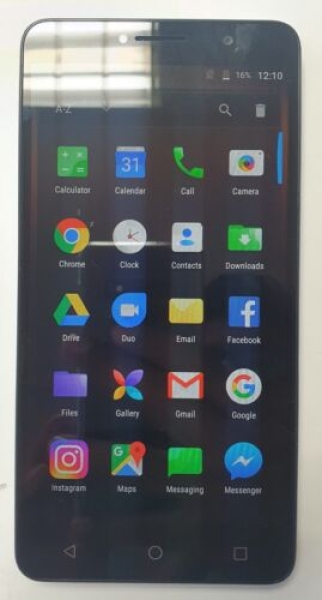 Alcatel A3 XL 9008X – 8GB – Sideralgrau/Silber Smartphone in gutem Zustand