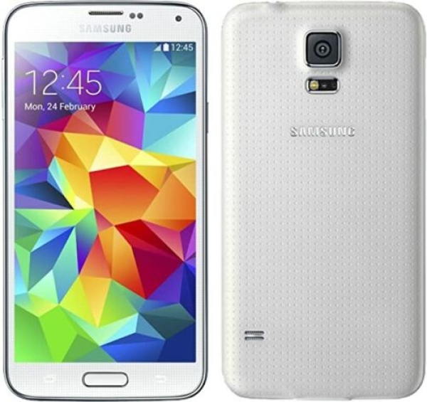 Samsung Galaxy S5 – 16 GB – schimmerndes weißes (entsperrt) Smartphone
