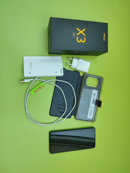 Smartphone Xiaomi Poco X3 NFC, Dual-Sim, Stanzgitter Display, Snapdragon, Grau