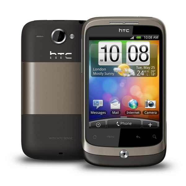 HTC Wildfire Schwarz (Ohne Simlock) Smartphone