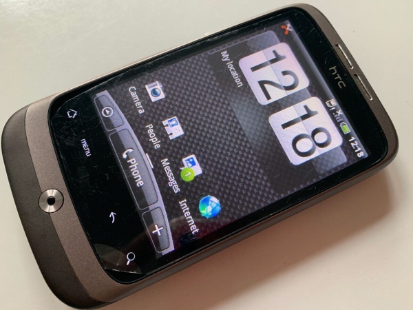 HTC Wildfire A3333 – braun (entsperrt) Smartphone