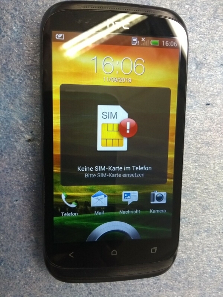 HTC Desire X 4GB Schwarz (Ohne Simlock) Smartphone, gebraucht, beatsaudio.