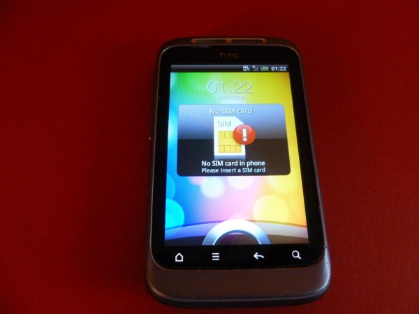 HTC  Wildfire S – Violett (Ohne Simlock) Smartphone