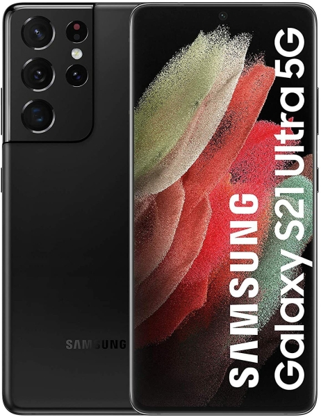 Samsung Galaxy S21 Ultra 5G G998B/DS Smartphone 12GB/128GB Schwarz Phantom Black