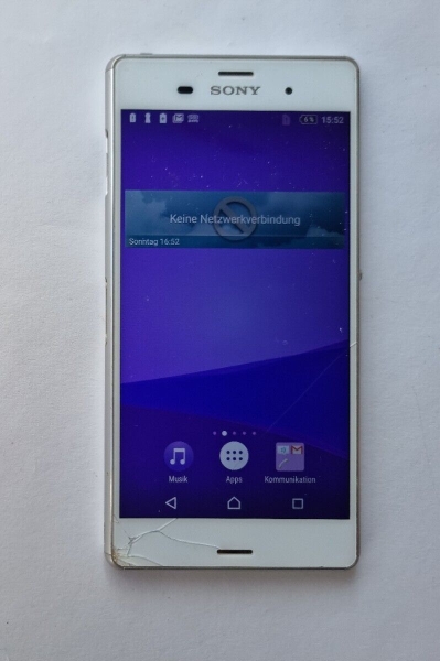 Sony Xperia Z3 D6633 16GB weiß(Ohne Simlock) Smartphone