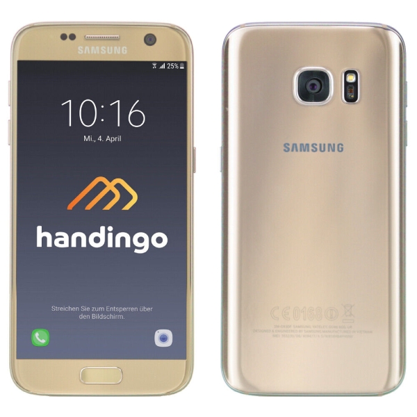 Samsung Galaxy S7 SM-G930F Smartphone 32GB – Gold ! Hervorragend