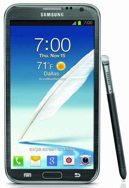 Samsung Galaxy Note II GT-N7100 – 16 GB – titangrau (entsperrt) Smartphone
