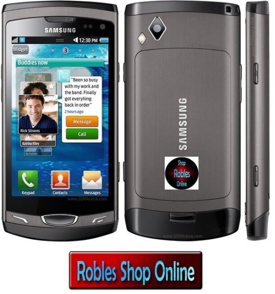 Samsung Wave II S8530 Grey (Ohne Simlock) Smartphone WLAN 3G GPS OVP Neuwertig