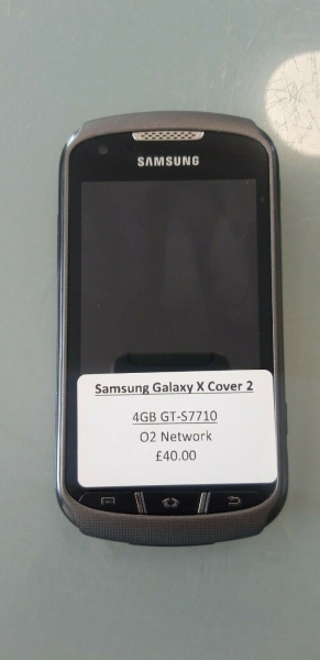 Samsung Galaxy Xcover 2 GT-S7710 – 4GB – titangrau (O2) Smartphone