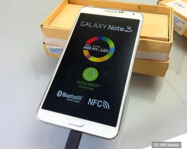 Samsung Galaxy Note 3 Smartphone 5,7 Zoll AMOLED, DISPLAYBRUCH, NOT OK, LESEN