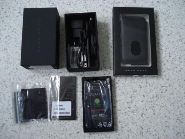 NEU&OVP Samsung GT-S5830 Hugo Boss Edition Smartphone Handy mit Orig Leder Tache