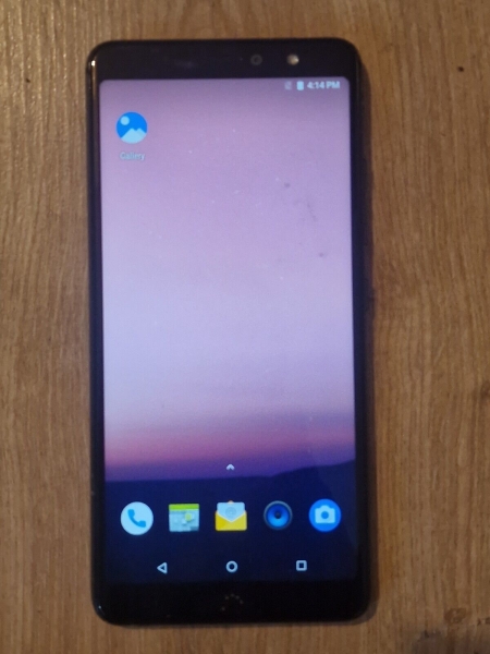 Seltenes BQ Aquarius X2 20GB schwarz entsperrt Android Touchscreen Smartphone kein Signal