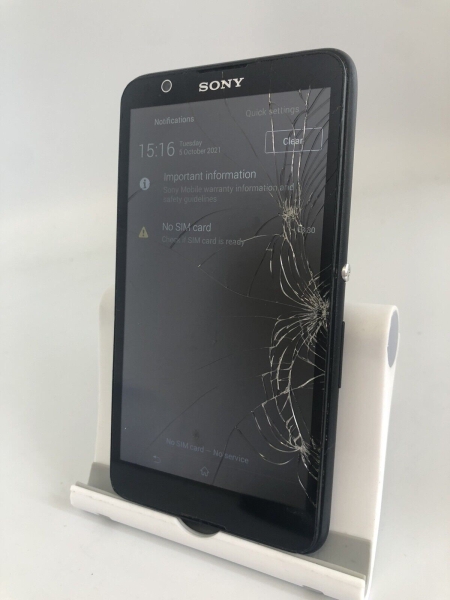 Sony Xperia E4 schwarz Tesco Network Android Touchscreen Smartphone geknackt 4G