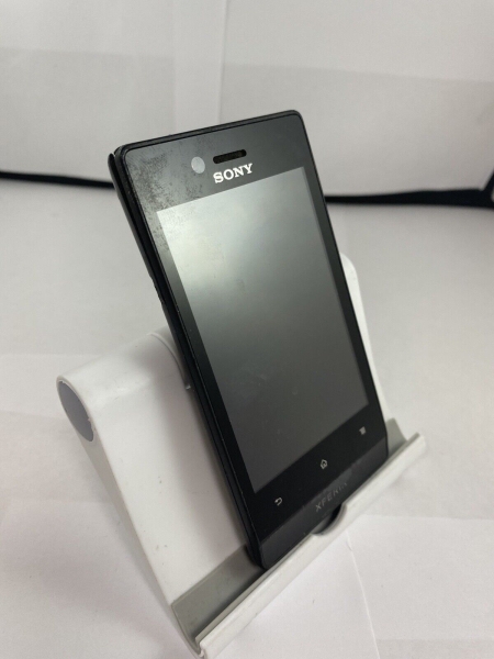 Sony Xperia Miro – 4GB – Schwarz (entsperrt) Android Smartphone Riss 512MB RAM