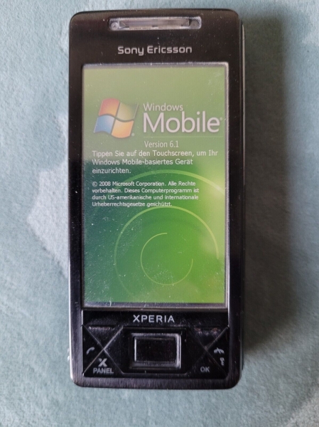 XPERIA X1  Sony Ericsson Smartphone !!! Touchscreen(!) Windows Mobile 6.1