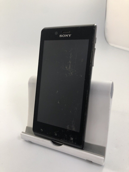 Sony Xperia J (ST26i) schwarz 16GB (THREE) Netzwerk Android Touchscreen Smartphone