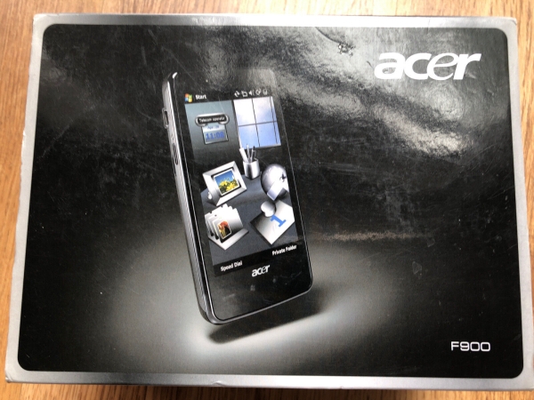 BRANDNEU Acer Tempo F900 – schwarz simpelfreies Smartphone