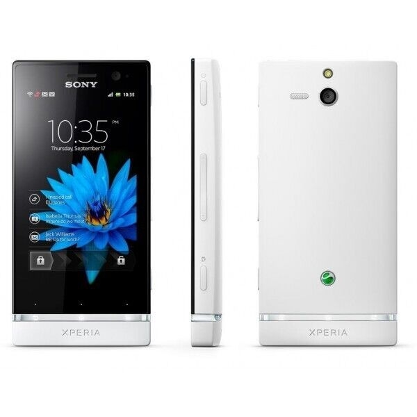 Sony Xperia U ST25i (entsperrt) 4GB, 3G weiß Smartphone alle GRADEs
