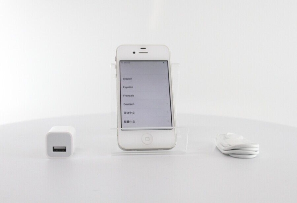 Apple iPhone 4S A1387 16GB Smartphone – entsperrt – weiß – Klasse A (MC920LL/A)