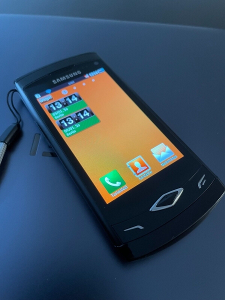 Samsung  Wave GT-S8500 – 2GB – Ebony Gray (Ohne Simlock) Smartphone