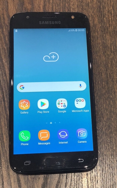 Samsung Galaxy J3 SM-J330F – 16 GB – Smartphone schwarz (entsperrt)