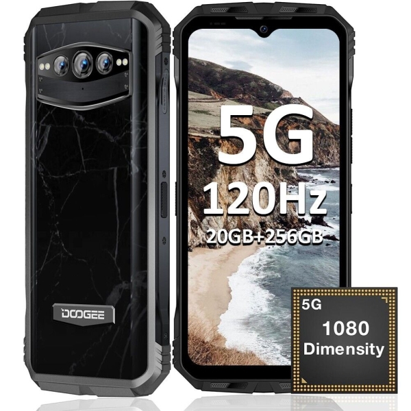 DOOGEE V30T Dual 5G Rugged Smartphone 12GB+256GB Android 12 Ohne Vertrag Handy