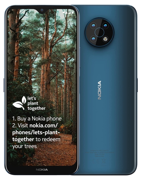 Nokia G50 5G 128 GB blau Smartphone Handy Sehr gut refurbished