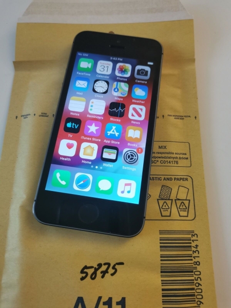 Apple iPhone 5s – 16 GB – Spacegrau (entsperrt) Smartphone