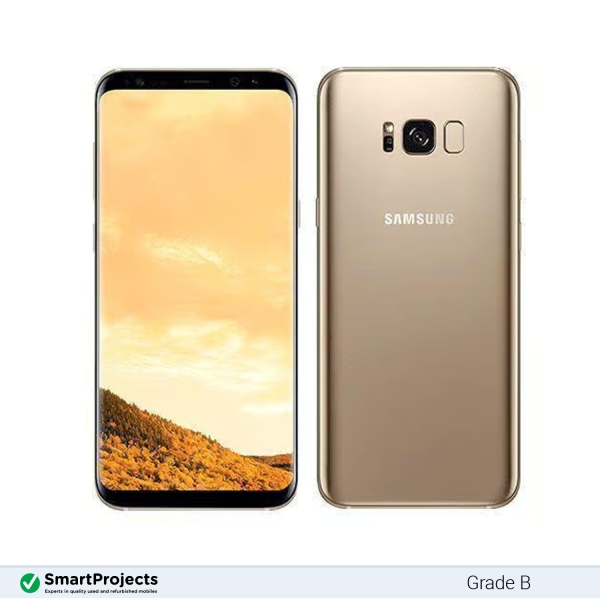 Samsung Galaxy S8+ Maple Gold 64 GB Grade B SM-G955F entsperrtes Smartphone