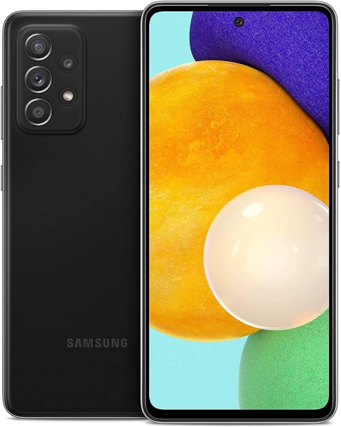 Samsung Galaxy A52 SM-A525F/DS 128GB 6GB Ram Awesome Black Smartphone *Neu*