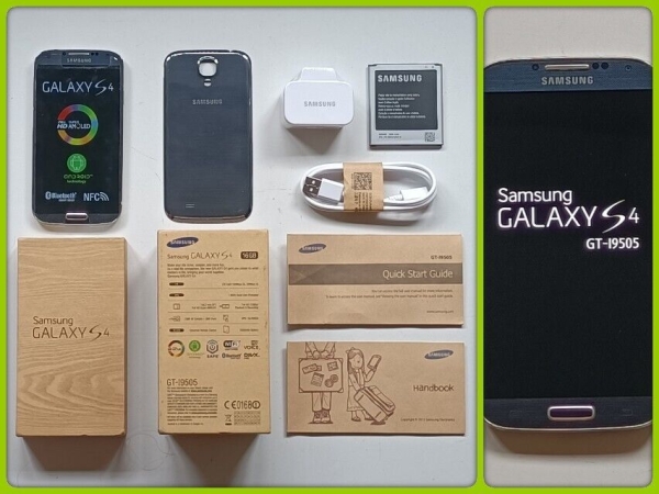 Samsung Galaxy S4 (GT-19505) Smartphone (entsperrt), 16 GB. In OVP mit C