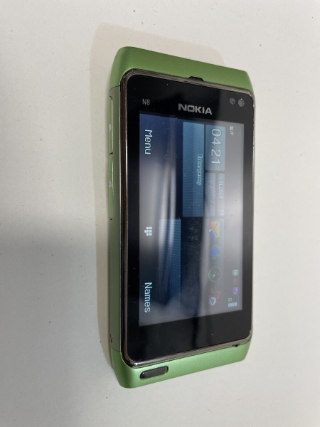 Nokia  N8-00 – 16GB – Viperngrün Ohne Simlock) Smartphone LIMITED EDITION