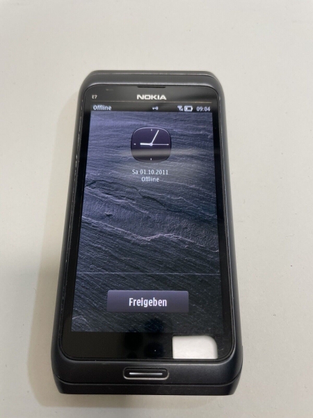 Nokia E7-00 – 16GB – Schwarz (Ohne Simlock) Smartphone