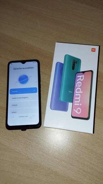 Smartphone XIAOMI Redmi 9 – 64 GB 4G/LTE Dual SIM 1A Zustand