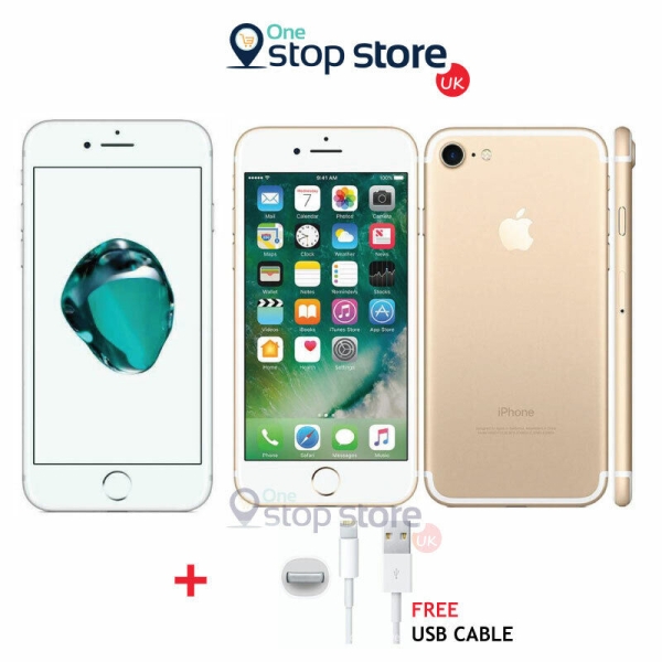Apple iPhone 7 32GB Spacegrau silber gold – 4G LTE NFC iOS entsperren Smartphone