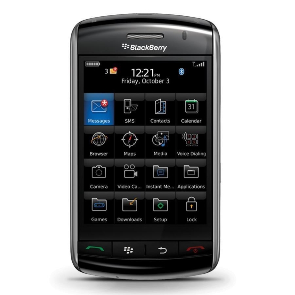 BlackBerry Storm 9500 Black Schwarz 3G Smartphone Touchscreen Ohne Simlock NEU