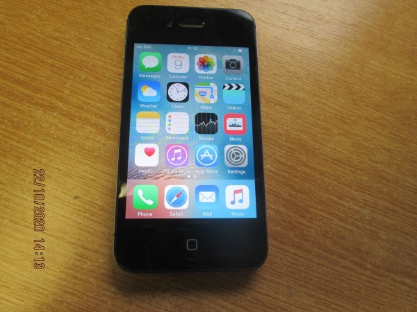 Apple iPhone 4s 16GB Smartphone – schwarz (EE) gebraucht – D850