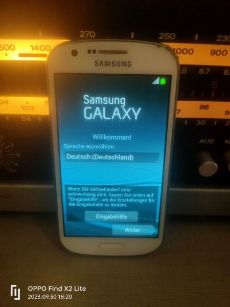Samsung  Galaxy Express GT-I8730 – 8GB – Weiß (Ohne Simlock) Smartphone