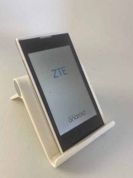 ZTE Blade G 2GB entsperrt weiß Android Smartphone klein rissig
