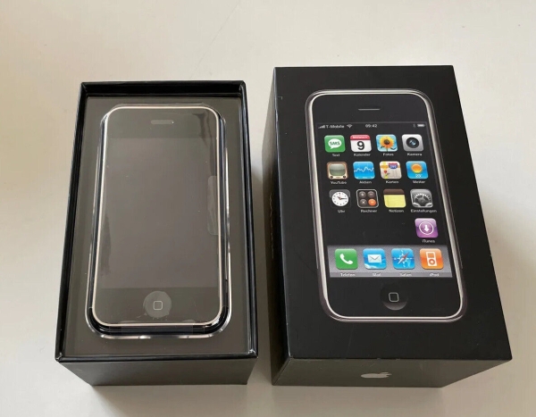 Alter Lagerbestand Apple iPhone 2g 8GB 1. Generation seltener Sammler – 2007 T-Handy Box