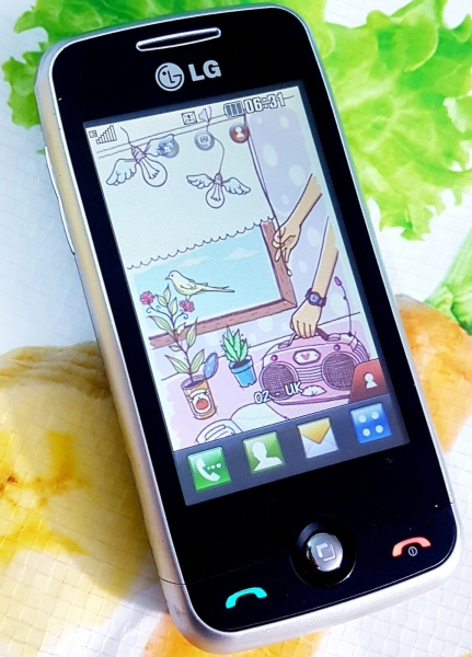 LG Cookie Fresh GS290 (entsperrt) Smartphone Top Zustand mit Ladegerät