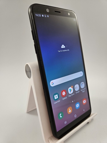 Samsung Galaxy A6 2018 schwarz entsperrt 32GB 3GB RAM 5,6″ Android Smartphone
