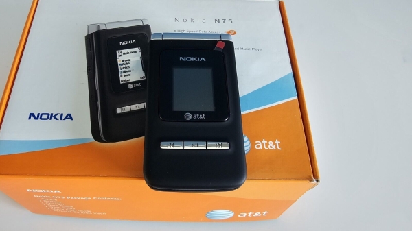 Nokia N75 – Schwarz (entsperrt) Smartphone