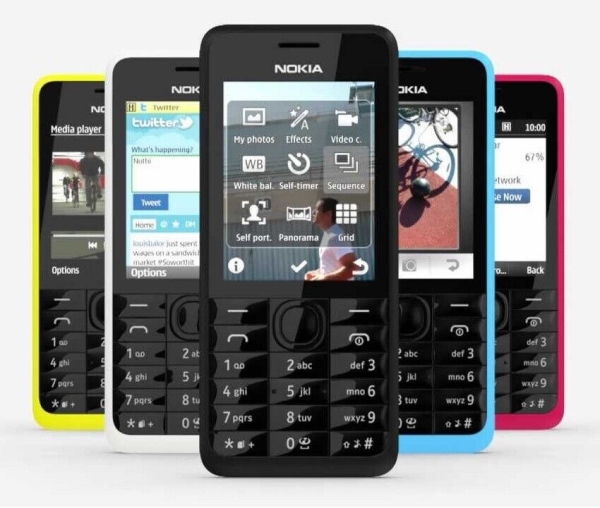 NOKIA 301 HANDY SMARTPHONE MOBILE PHONE QUAD-BAND BLUETOOTH KAMERA MP3 WIE NEU