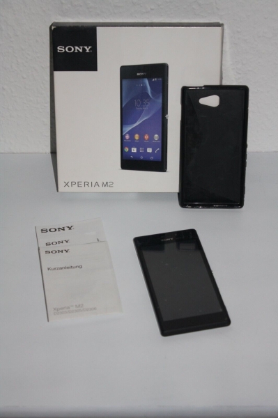 Sony  Xperia M2 Aqua D2303 – 8GB – Schwarz (Ohne Simlock) Smartphone